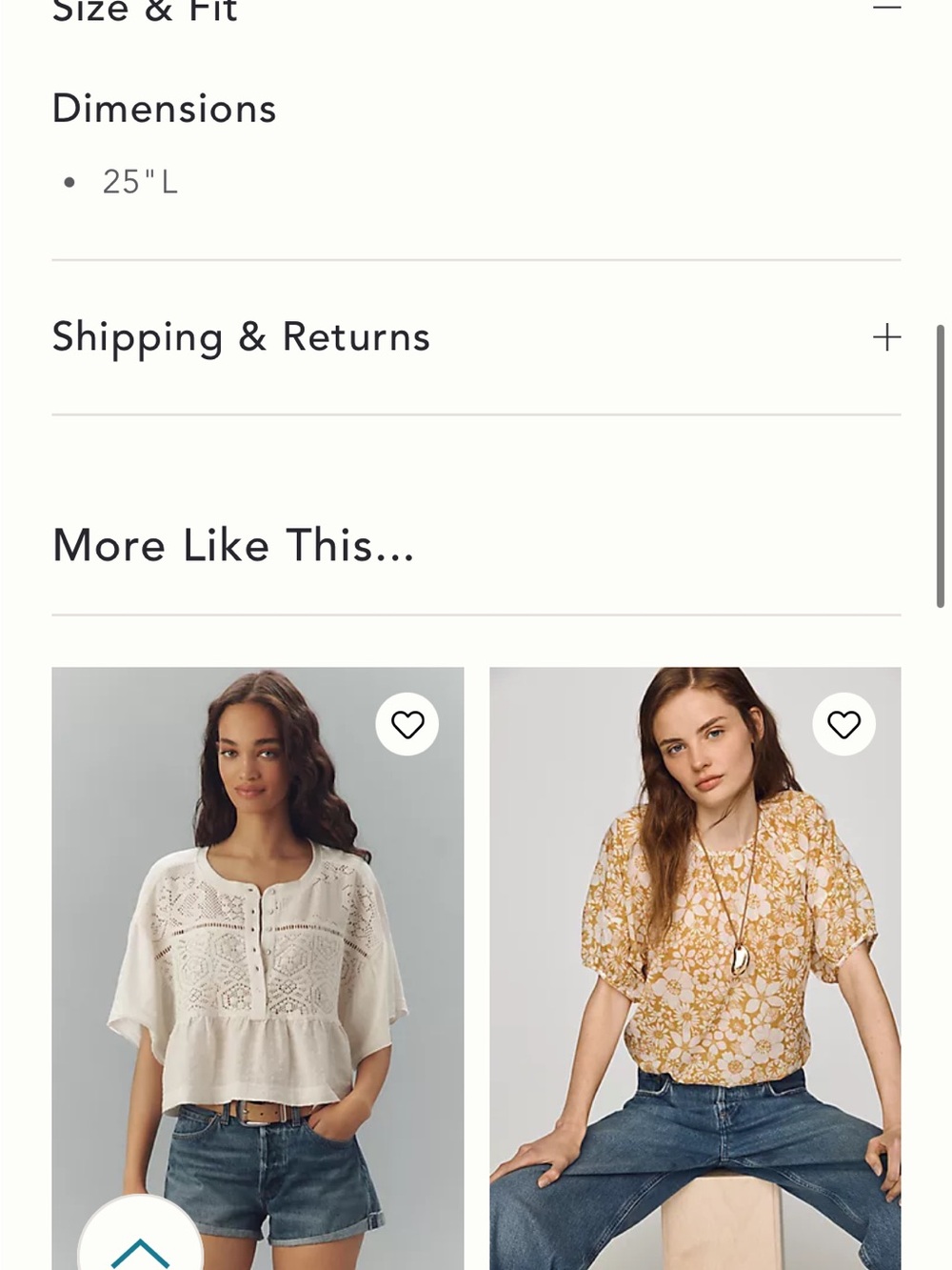 MOTHER Embroidered Tie-Neck Blouse — Golden Apricot - Picture 8 of 8